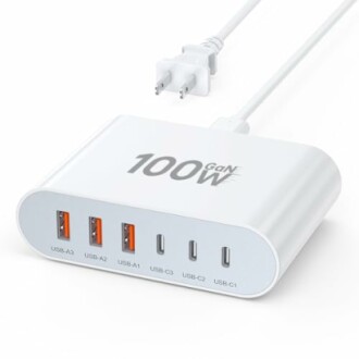 BOVICAS 100W USB C Fast Charger Block