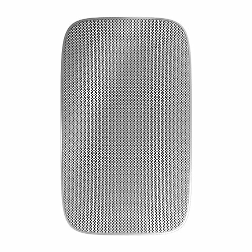 Rectangular wireless speaker with mesh front