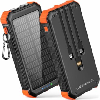 LATIMERIA Solar Charger Power Bank